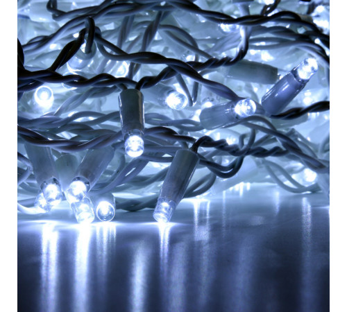 Светодиодный занавес Eurosvet 200-101 белый с эффектом мерцания 2*3м IP65