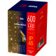 Гирлянда занавес Эра ERAPS-SP1 тёплый белый свет 600 LED