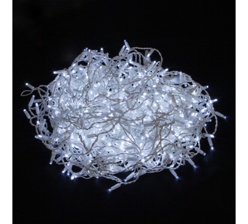 Светодиодный занавес Eurosvet 200-101 белый с эффектом мерцания 2*3м IP65