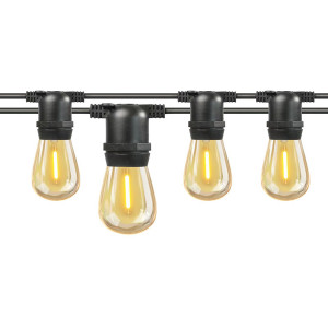 Гирлянда Белт Лайт General Gen-Beltlight-20M-40E27-IP65 Black 663006