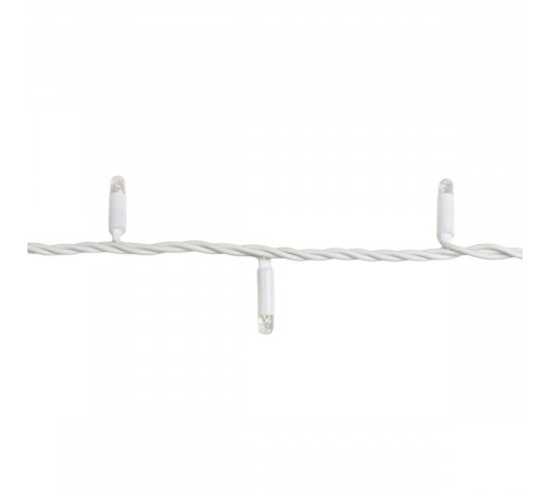 Гирлянда без вилки статическое свечение соединяемая Uniel ULD-F90PRO S10M-100/SWK WH UL-00013207