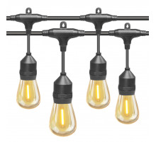 Гирлянда Белт Лайт General Gen-Beltlight-W-20M-50E27-IP65 Black 663010