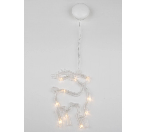 Подвесной светодиодный светильник «Олень» Uniel (UL-00007252) ULD-H1419-010/STA/3AAA Warm White IP20 Deer