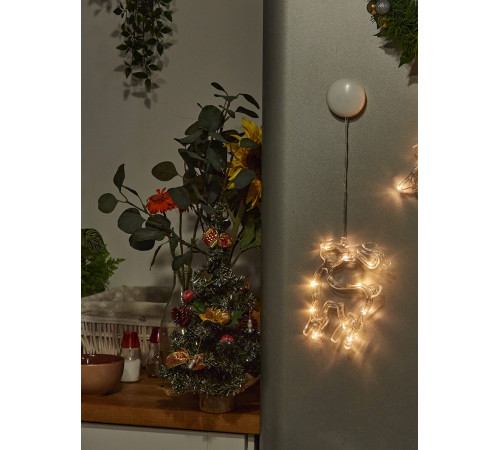 Подвесной светодиодный светильник «Олень» Uniel (UL-00007252) ULD-H1419-010/STA/3AAA Warm White IP20 Deer