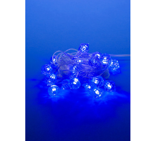 Светодиодная гирлянда (07922) Uniel 220V синий LD-S0280-020/DTA BLUE IP20 DIAMONDS