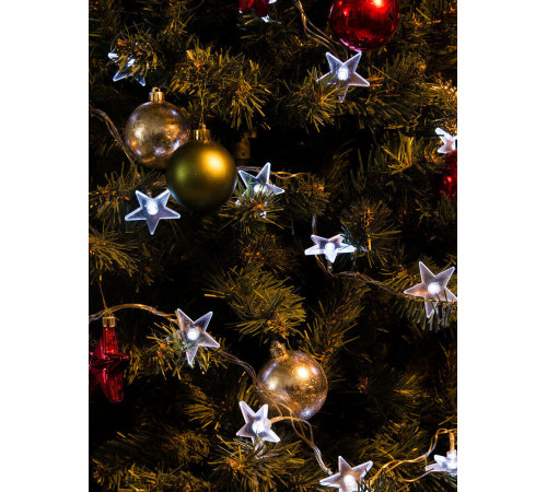 Светодиодная гирлянда Uniel (07920) звездочки 220V белый ULD-S0280-020/DTA White IP20 STARS