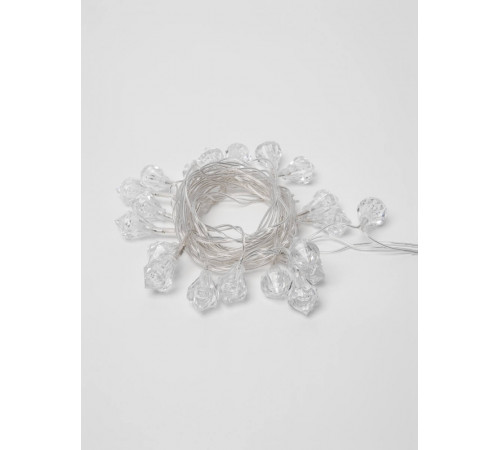 Светодиодная гирлянда (07922) Uniel 220V синий LD-S0280-020/DTA BLUE IP20 DIAMONDS