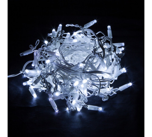 Светодиодная бахрома Eurosvet 100-101 белый с эффектом мерцания 3*0,6м IP65