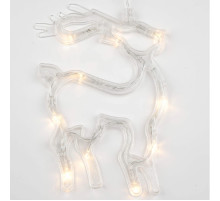 Подвесной светодиодный светильник «Олень» Uniel (UL-00007252) ULD-H1419-010/STA/3AAA Warm White IP20 Deer