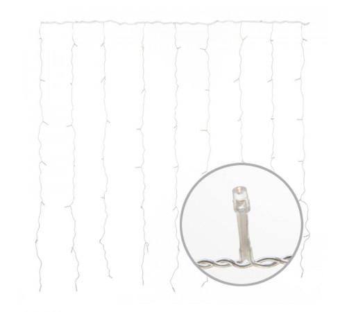 Светодиодная гирлянда Uniel занавес (UL-00003680) теплый белый ULD-C2030-240/DTA Warm White IP20