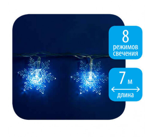 Светодиодная гирлянда (07930) Uniel сакура 220V белый ULD-S0700-050/DTA White IP20 SNOWFLAKES-1 Светодиодная гирлянда (07930) Uniel сакура 220V белый ULD-S0700-050/DTA White IP20 SNOWFLAKES-1