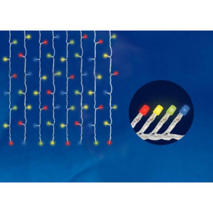 Светодиодная гирлянда Uniel занавес (UL-00005268) разноцветный ULD-C1515-160/DTA Multi IP20