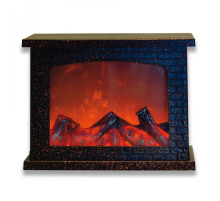 Фигурка светодиодная «Камин» Uniel (UL-00007291) ULD-L2821-005/DNB/Red Brown Fireplace