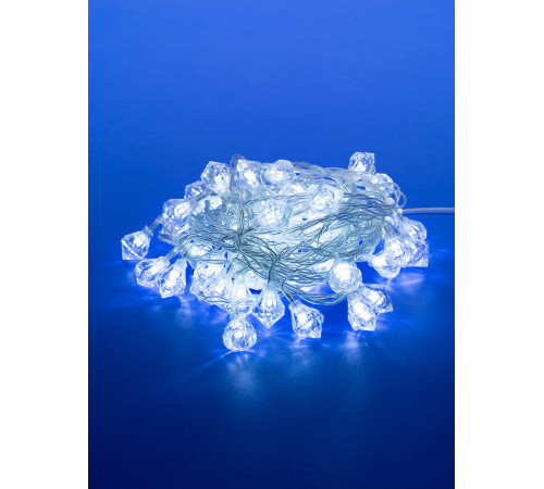 Светодиодная гирлянда (07931) Uniel 220V белый ULD-S0700-050/DTA White IP20 DIAMONDS Светодиодная гирлянда (07931) Uniel 220V белый ULD-S0700-050/DTA White IP20 DIAMONDS
