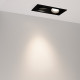 Встраиваемый карданный светильник Arlight MS-VORTEX-BUILT-S210x117-2x20W Day4000 (BK-BK, 40 deg, 230V) (IP20 Металл) 058441