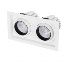 Встраиваемый светильник Arlight MS-VORTEX-BUILT-S250x140-2x30W Day4000 (WH-WH, 50 deg, 230V) 042370