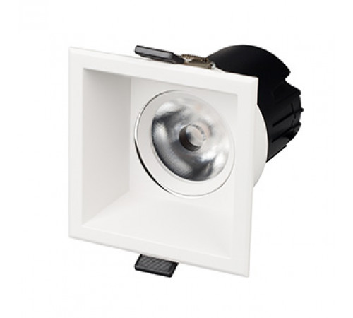 Карданный светильник Arlight MS-FLOW-BUILT-S85x85-12W Day4000 (WH, 55 deg, 230V) (IP20 Металл) 055930