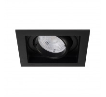 Встраиваемый светильник Arlight MS-VORTEX-BUILT-S90x90-12W Warm3000 (BK-BK, 40 deg, 230V) 057954