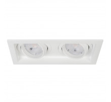 Встраиваемый светильник Arlight MS-VORTEX-BUILT-S170x90-2x12W Warm3000 (WH-WH, 20 deg, 230V) 057760