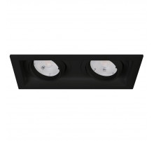 Встраиваемый светильник Arlight MS-VORTEX-BUILT-S170x90-2x12W Warm3000 (BK-BK, 20 deg, 230V) 058436