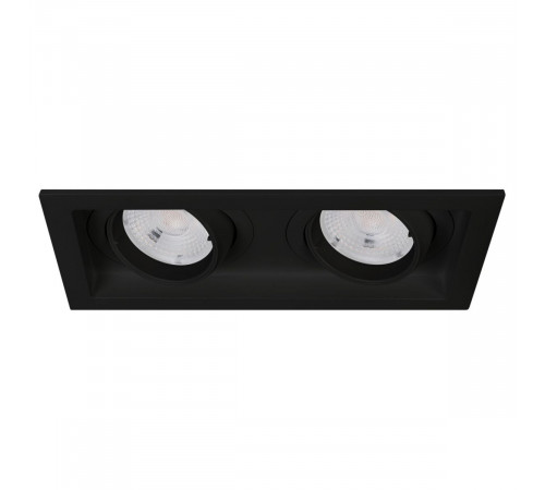 Встраиваемый светильник Arlight MS-VORTEX-BUILT-S170x90-2x12W Day4000 (BK-BK, 20 deg, 230V) 058439