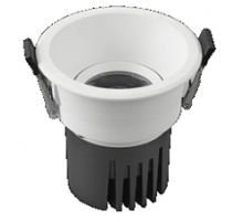 Карданный светильник Arlight MS-FLOW-BUILT-R85-12W Day4000 (WH, 38 deg, 230V) (IP20 Металл) 060911