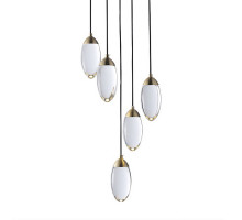 Каскадная люстра DeLight Collection Celestial MT8848-5H brass