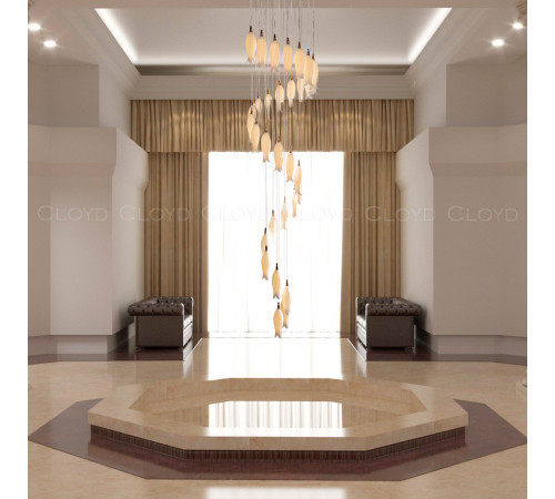 Каскадная люстра Cloyd Argana 10812