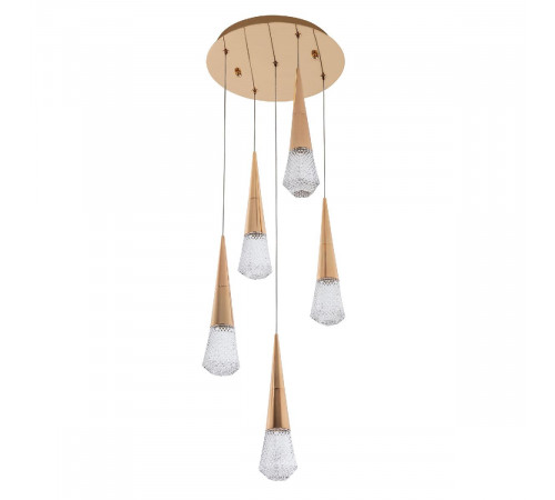 Каскадная люстра Modelux ML.3315.5 GD Каскадная люстра Modelux ML.3315.5 GD