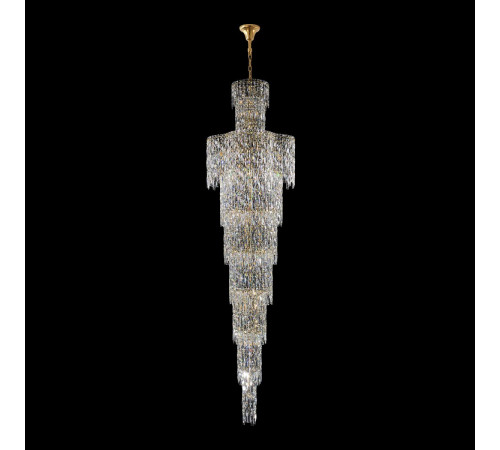 Каскадная люстра Crystal Lux ABRIL SP28 GOLD
