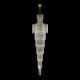 Каскадная люстра Crystal Lux ABRIL SP28 GOLD