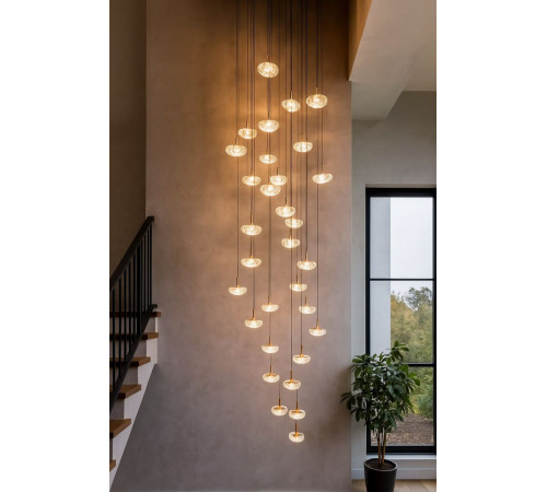 Каскадная люстра Modestyle MS.6566.25