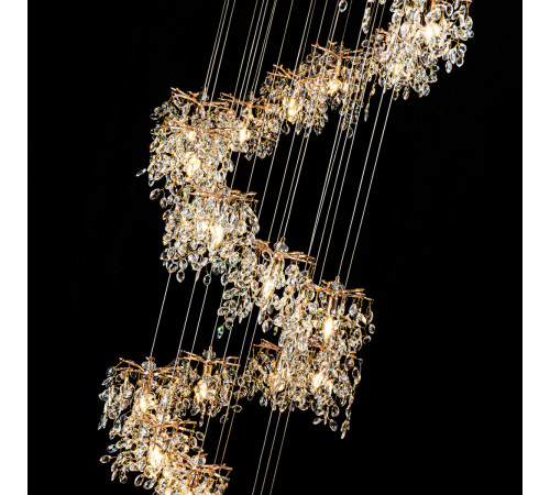 Каскадная люстра Modelux ML.6555.25 GD