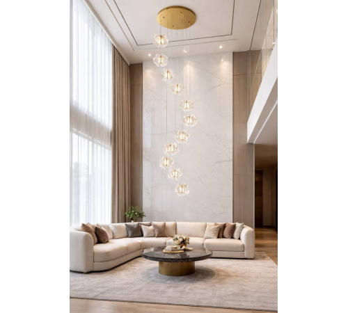 Каскадная люстра Modelux ML.6222.600 CP