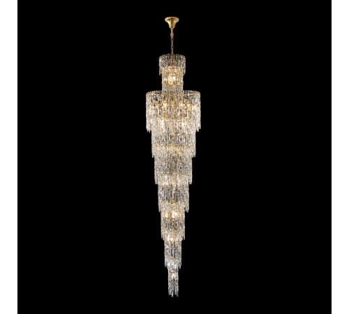 Каскадная люстра Crystal Lux ABRIL SP28 GOLD