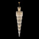 Каскадная люстра Crystal Lux ABRIL SP28 GOLD
