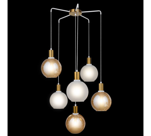 Каскадная люстра 33 Идеи PND169M.05WH.3.001PA-S13AM-S13WH