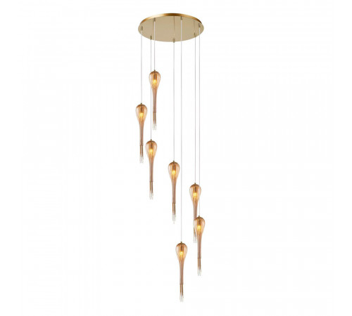 Каскадная люстра Arte Lamp Waterfall A1577SP-7GO