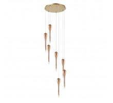Каскадная люстра Arte Lamp Waterfall A1577SP-7GO