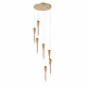 Каскадная люстра Arte Lamp Waterfall A1577SP-7GO