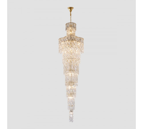 Каскадная люстра Crystal Lux ABRIL SP28 GOLD