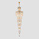 Каскадная люстра Crystal Lux ABRIL SP28 GOLD