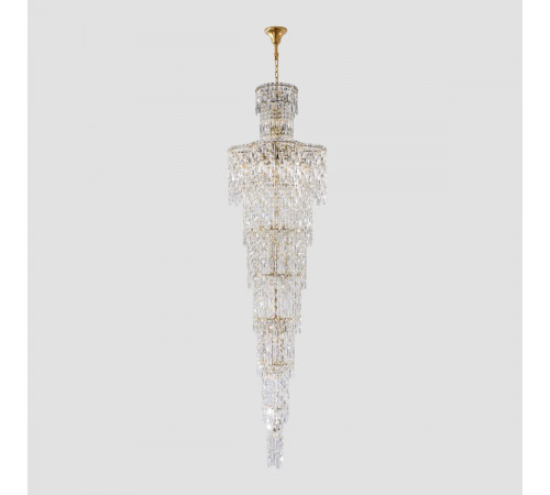 Каскадная люстра Crystal Lux ABRIL SP28 GOLD