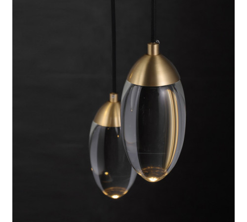 Каскадная люстра DeLight Collection Celestial MT8848-5H brass Каскадная люстра DeLight Collection Celestial MT8848-5H brass
