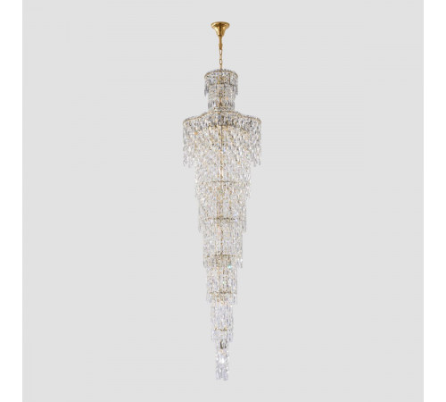 Каскадная люстра Crystal Lux ABRIL SP28 GOLD