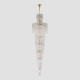 Каскадная люстра Crystal Lux ABRIL SP28 GOLD