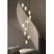 Каскадная люстра DeLight Collection Sorno MT9056-10H brass