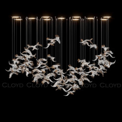 Каскадная люстра Cloyd Aeria 60003