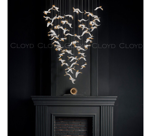 Каскадная люстра Cloyd Aeria 60001