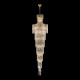 Каскадная люстра Crystal Lux ABRIL SP28 GOLD